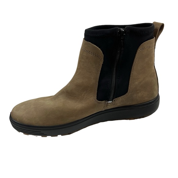 Ecco 10-10.5 Women’s Soft 7 Tred GTX Chelsea Boot Brown/ Black - Picture 7 of 13